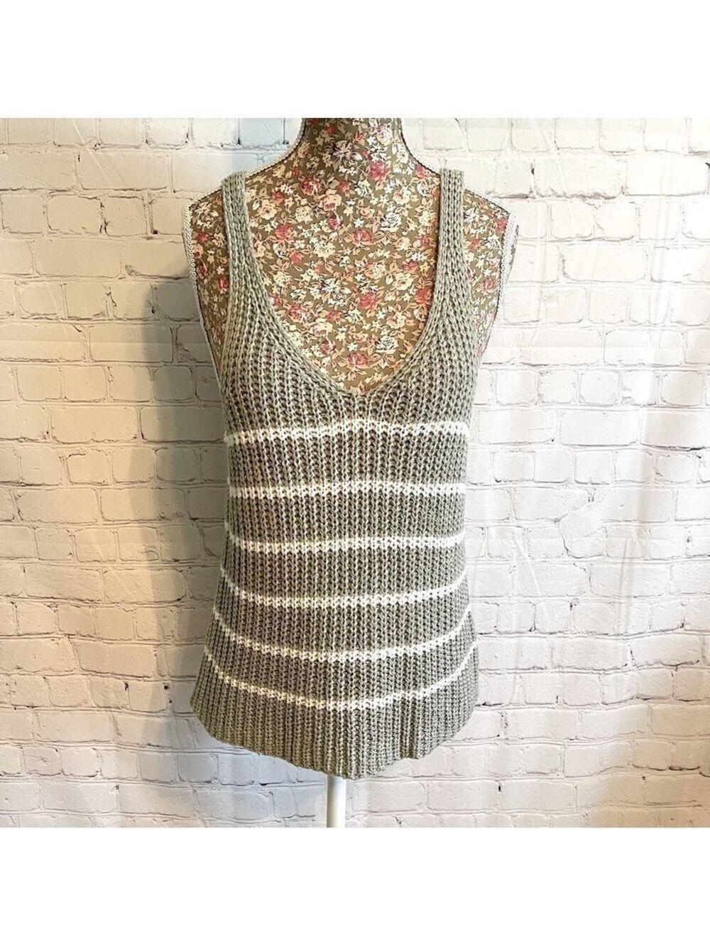 Blue Rain  for Francesca’s Knit Tank Top